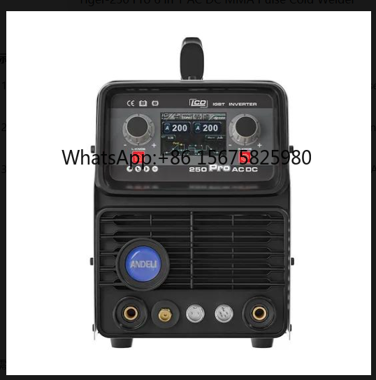 Tig Welder Machine - EU Certified LCD Smart TIG-250 Pro