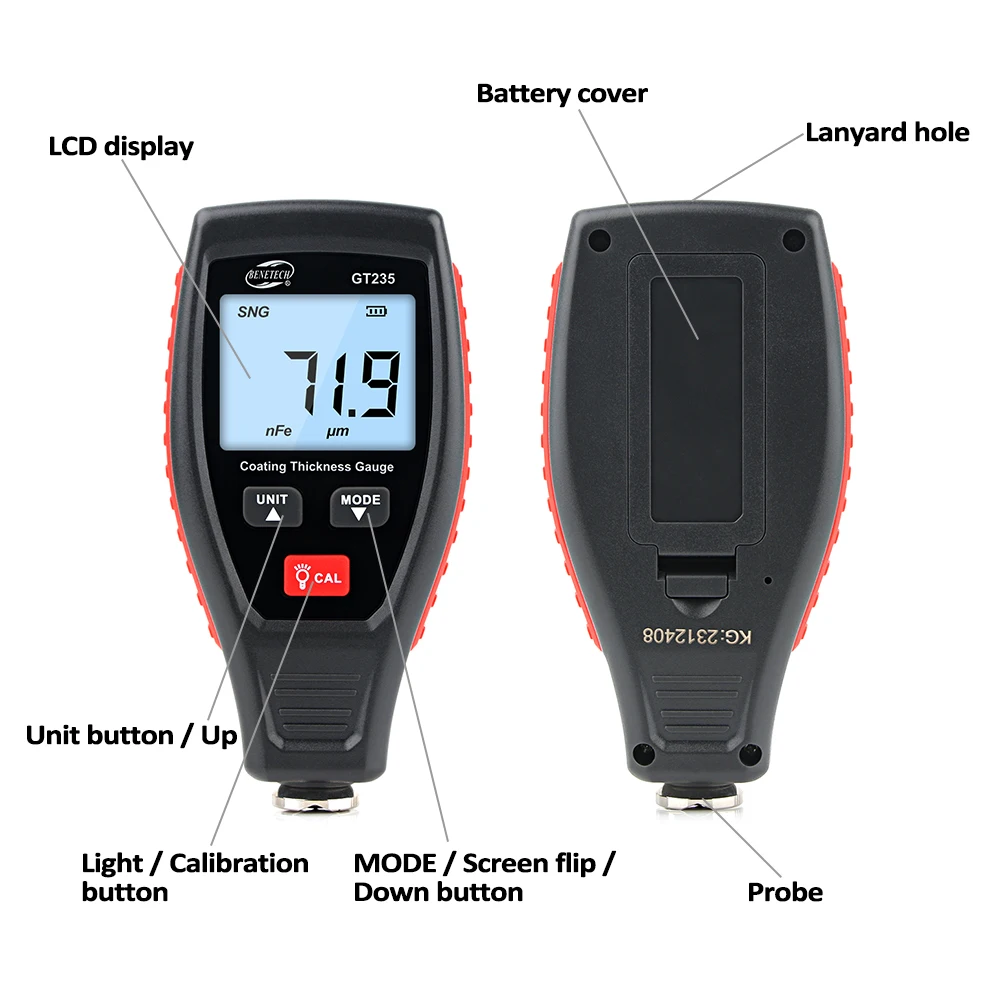 RZ Coating Thickness Gauge Pai - огляд і ціна Paint Thickness Gauge