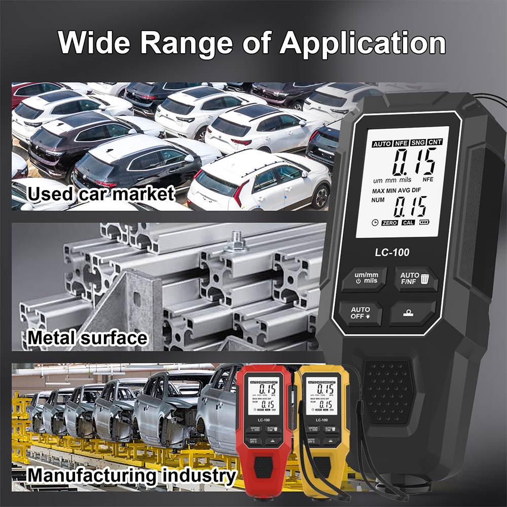 0-2000um Coating Thickness Gau - огляд і ціна Paint Thickness Gauge