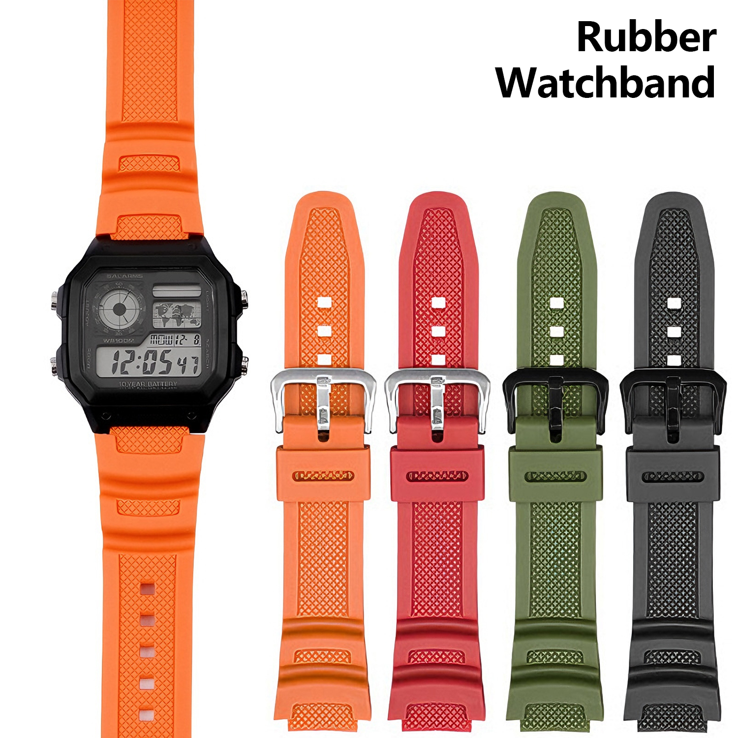 Rubber Watchband For F108 F-10 - огляд і ціна Timing Light Gun