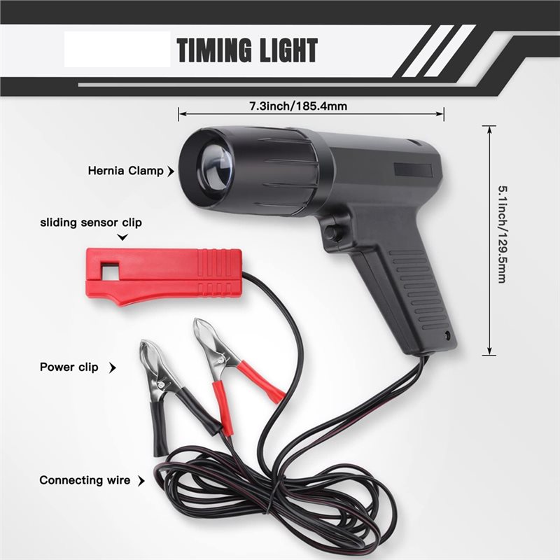 Car Ignition Timing Gun 12V Pe - огляд і ціна Timing Light Gun