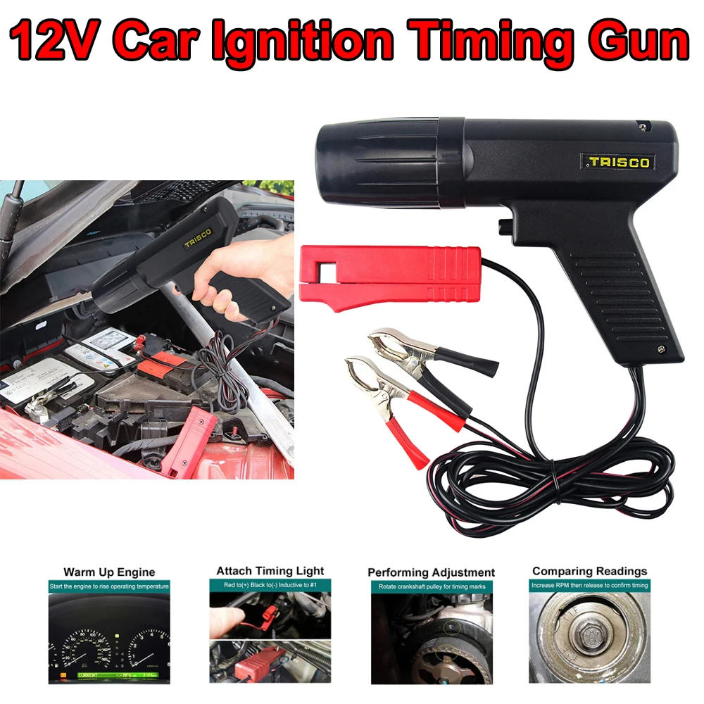 12V Car Ignition Timing Gun Ga - огляд і ціна Timing Light Gun