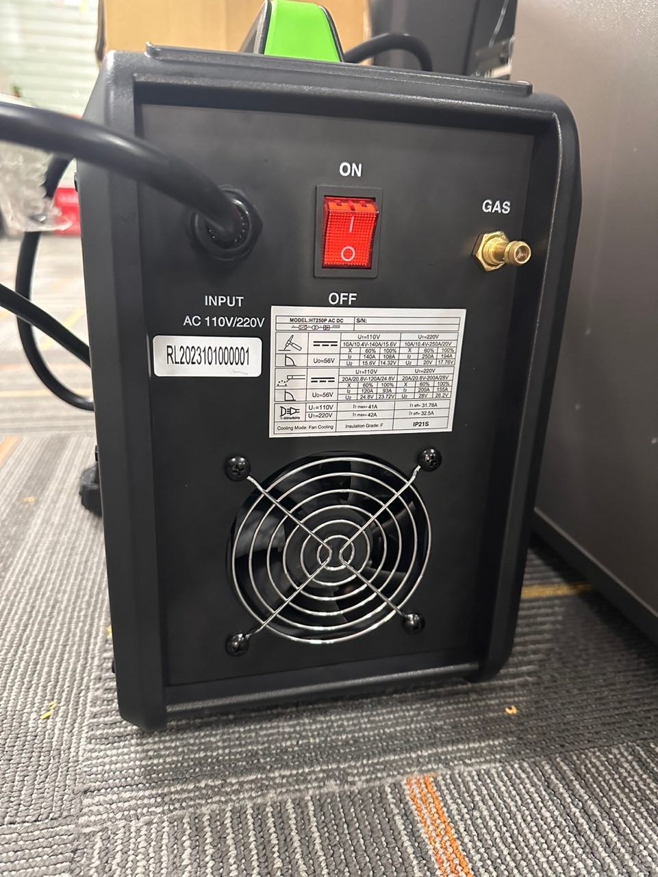 TIG250ACDC PULSE LCD IGBT Inve - огляд і ціна Tig Welder Machine
