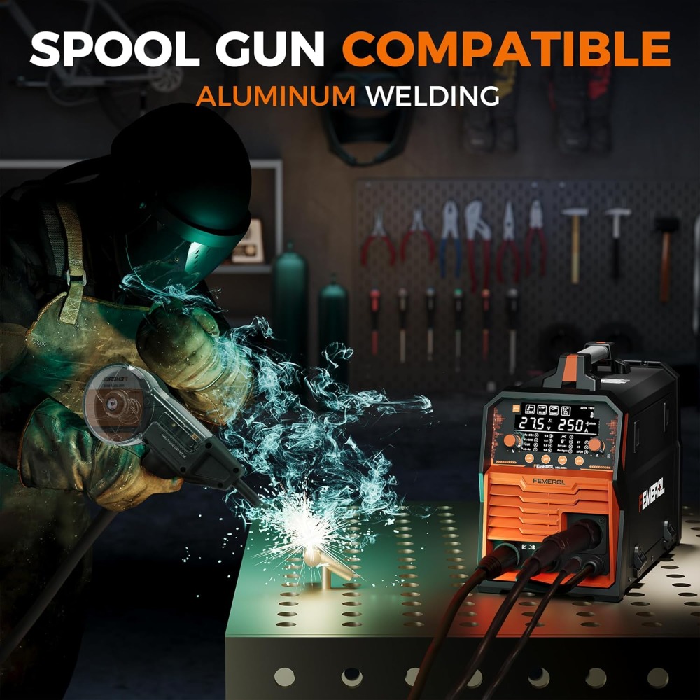 250A MIG Welder,6 in 1 Gas MIG - огляд і ціна Tig Welder Machine