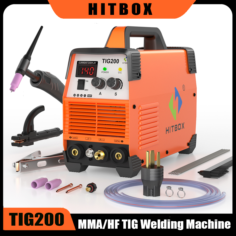 HITBOX TIG200 2 in 1 Welding M - огляд і ціна Tig Welder Machine