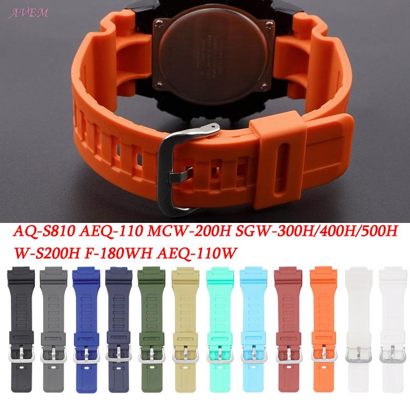 Resin Strap For Casio AQ-S810  - огляд і ціна Timing Light Gun