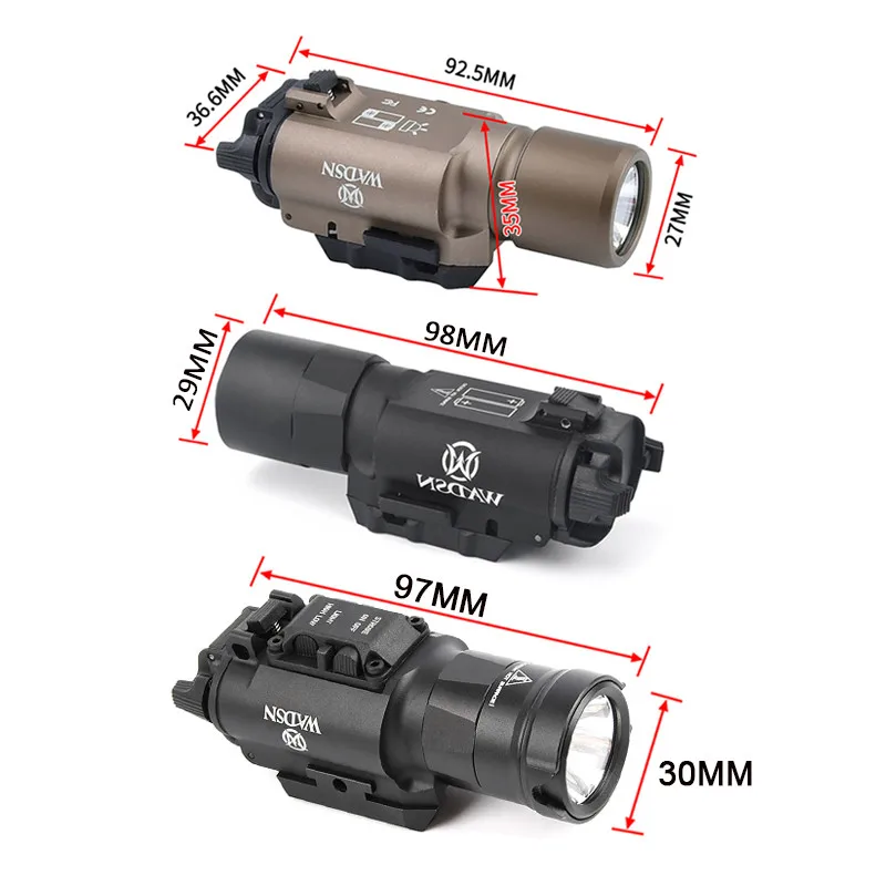 WADSN Tactical XH35 Surefi Fla - огляд і ціна Timing Light Gun