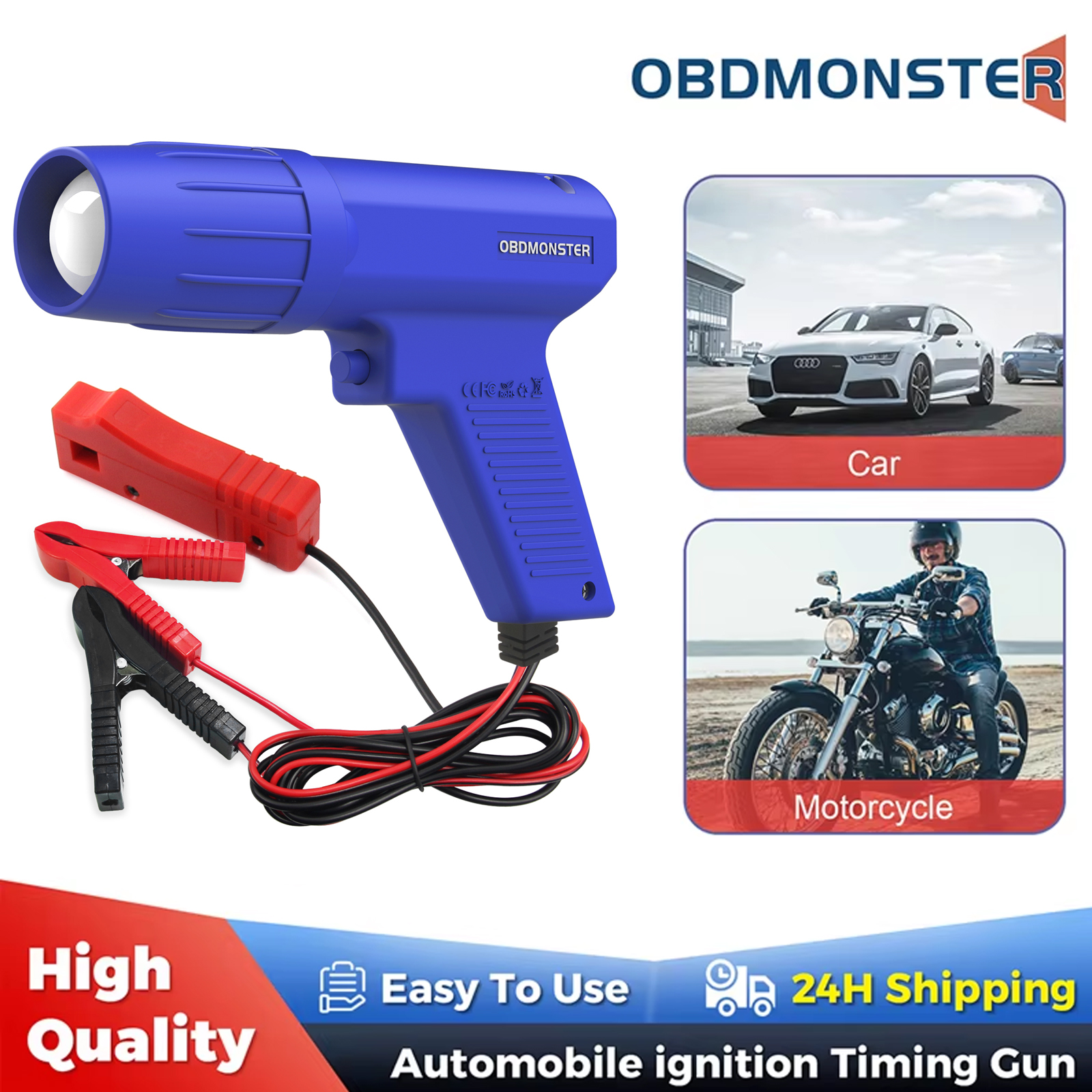 12V Inductive Ignition Timing  - огляд і ціна Timing Light Gun