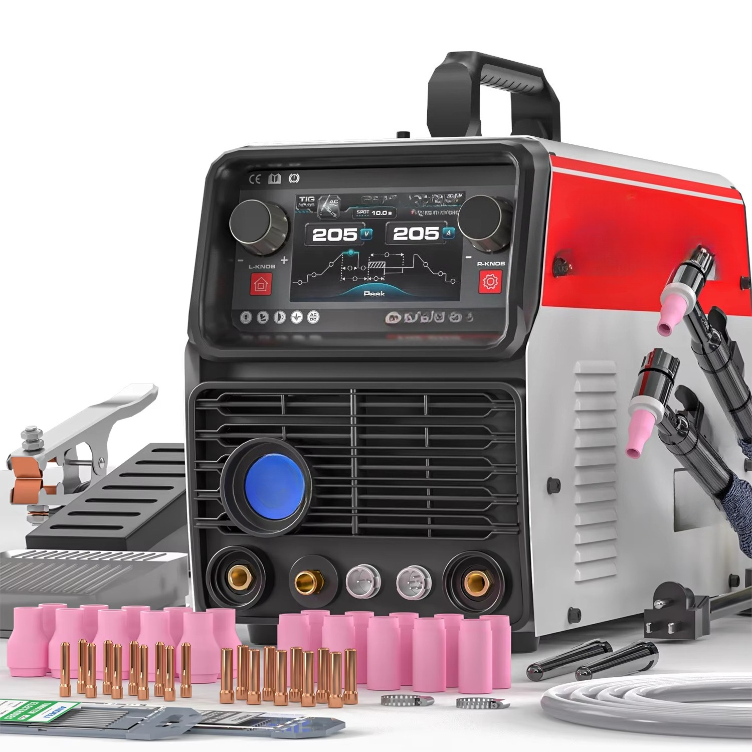 EU Certified LCD Smart TIG-250 - огляд і ціна Tig Welder Machine