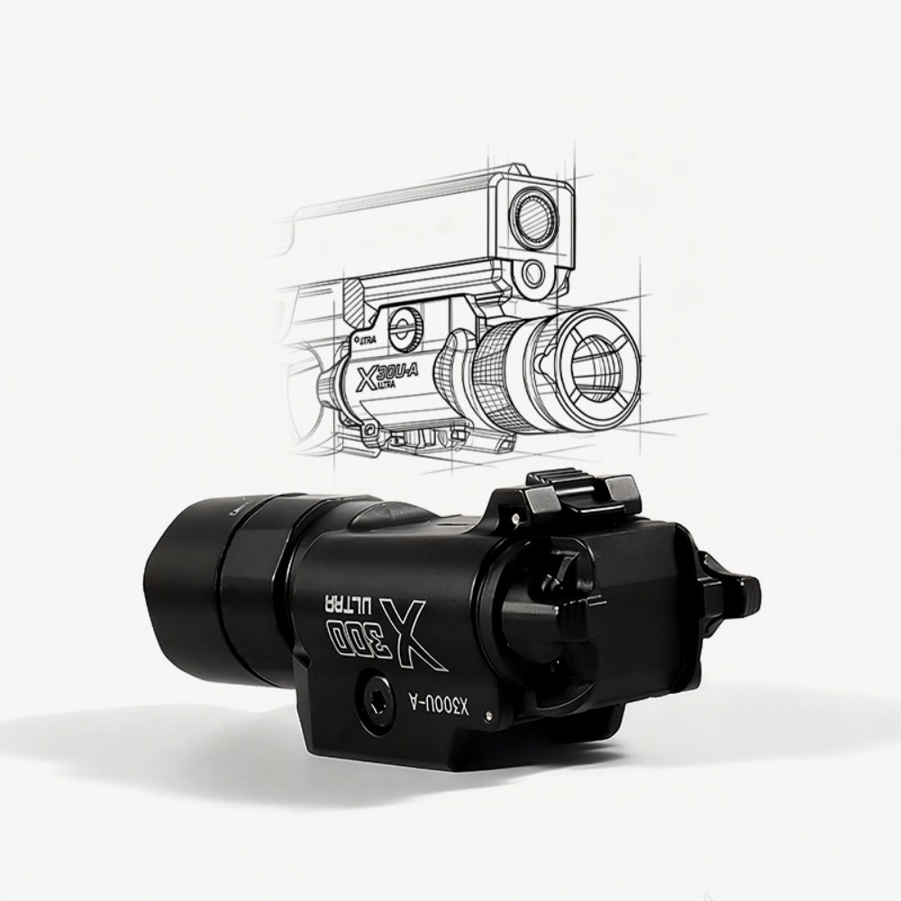 1000 Lumens Tactical LED Flash - огляд і ціна Timing Light Gun