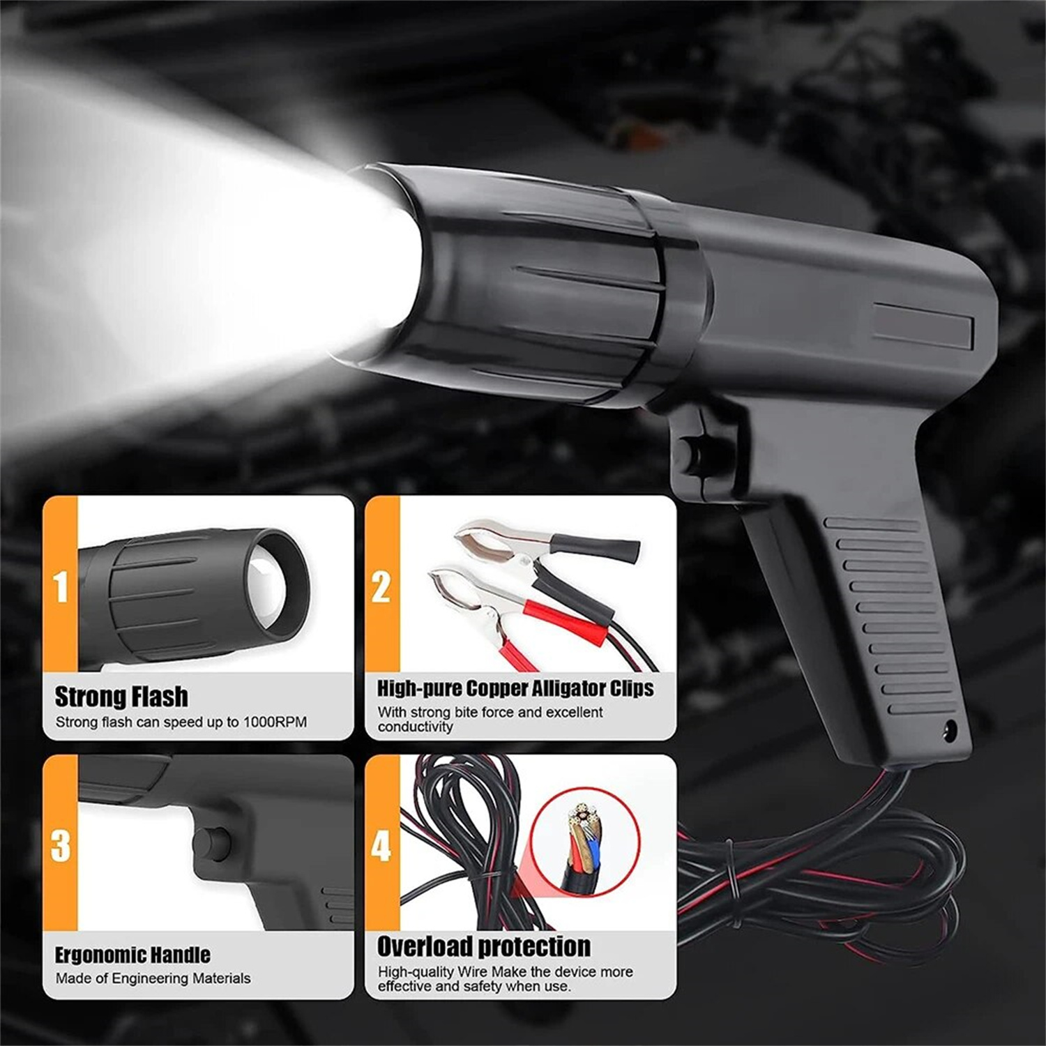 12V Car Ignition Timing Gun St - огляд і ціна Timing Light Gun