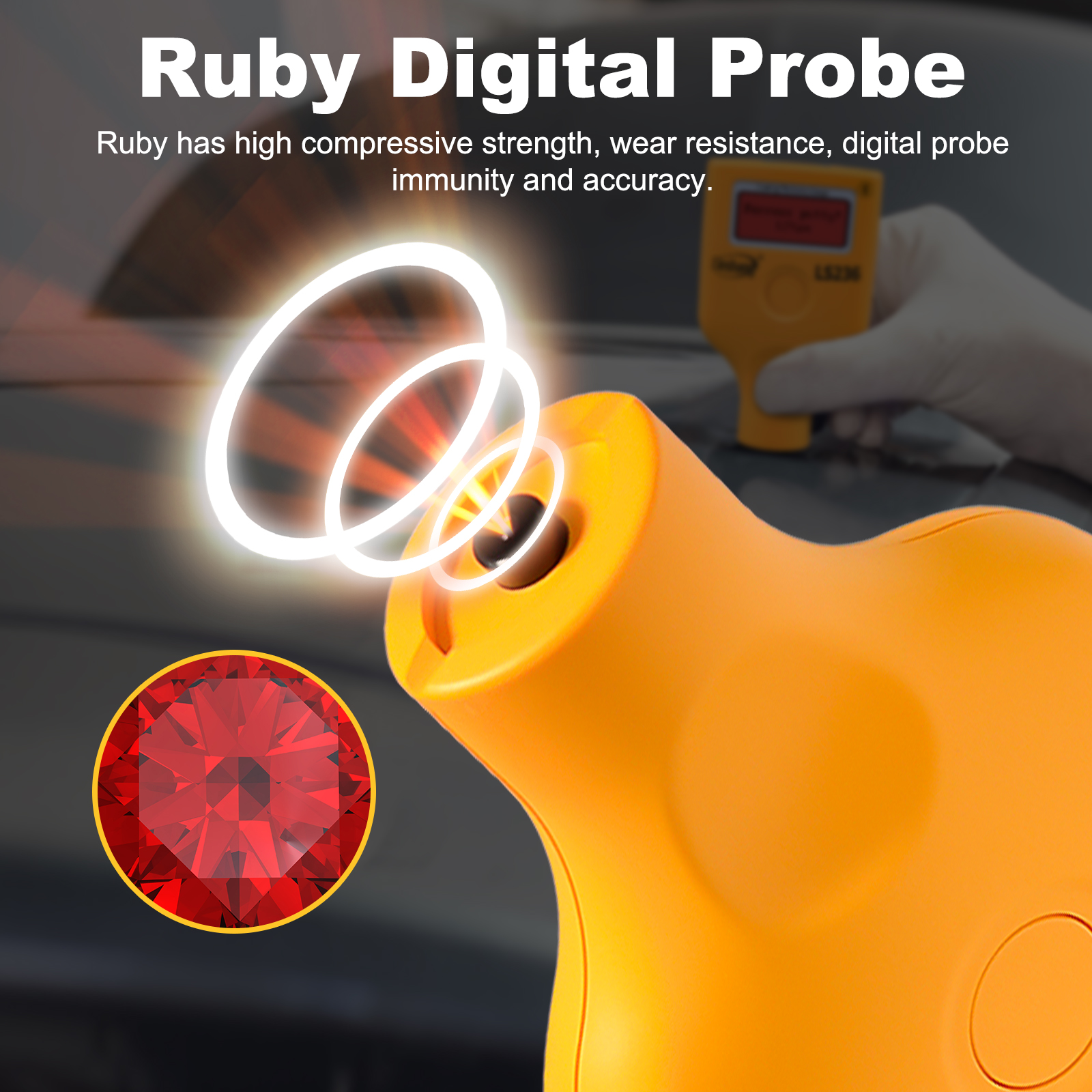 Dual Display Paint Thickness G - огляд і ціна Paint Thickness Gauge